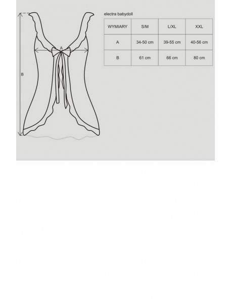 Electra nocna koszulka ze stringami, Obsessive