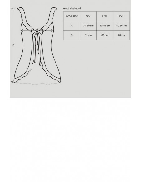 Electra nocna koszulka ze stringami, Obsessive