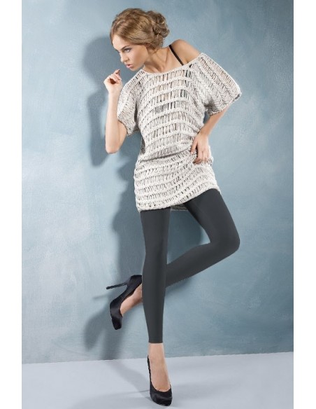 Mona seamless long leginsy damskie klasyczne, tespol