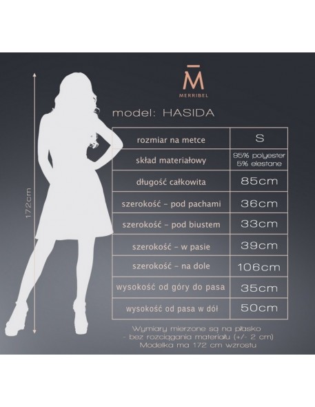 Hasida sukienka czarna, Livia Corsetti lc 4321 