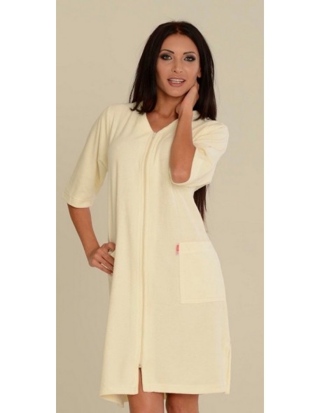 Becca bathrobe ladies' 1/2 sleeve, De Lafense 910