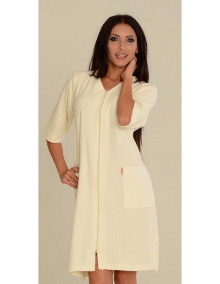 Becca bathrobe ladies' 1/2 sleeve, De Lafense 910