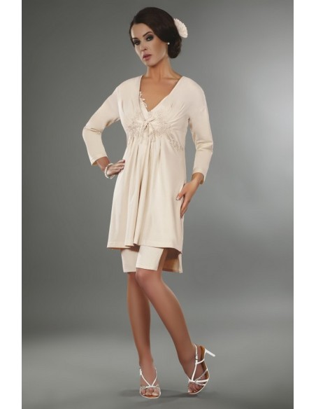 Suri bathrobe ladies' cream, Livia Corsetti lc 90021