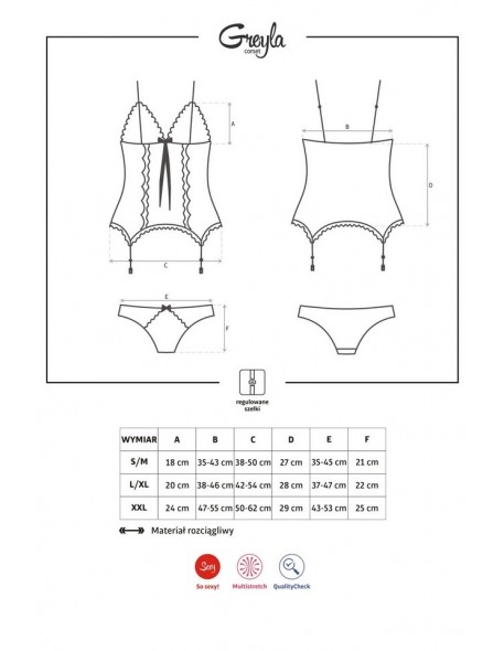 Greyla corset gorset, Obsessive