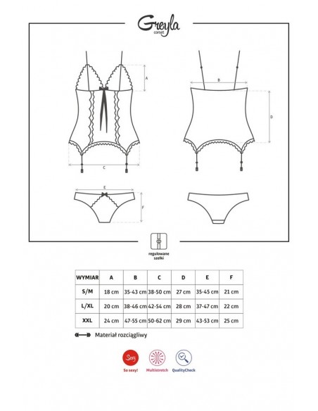 Greyla corset gorset, Obsessive