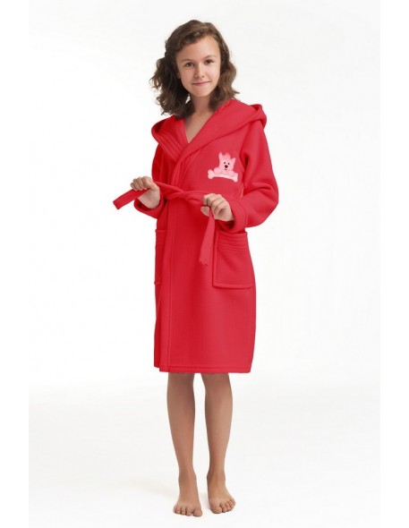 Bathrobe dziecięcy with hood Dorota FR-043 116-128