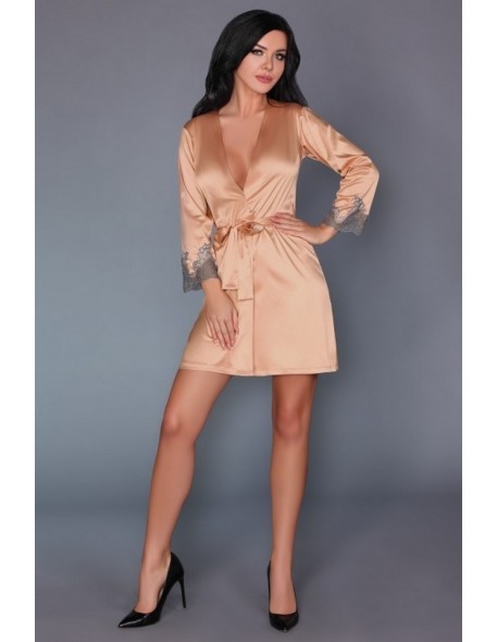 Purdie szlafrok damski beżowy, Livia Corsetti...