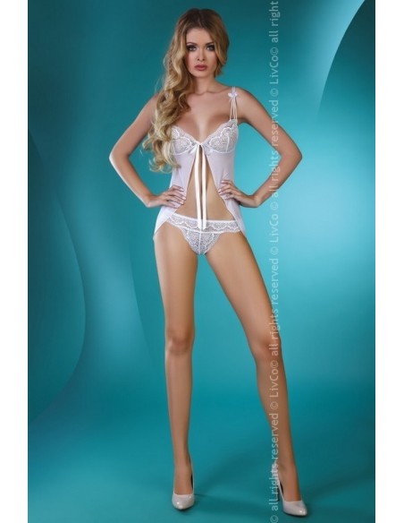 Waseme t-shirt night with figs white, Livia Corsetti lc 90190