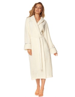 Bathrobe ladies' ciepły long L&L Satyn 2084 2