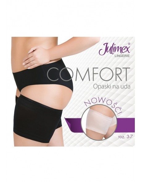 Comfort tie women's na thighs stockings, Julimex lingerie