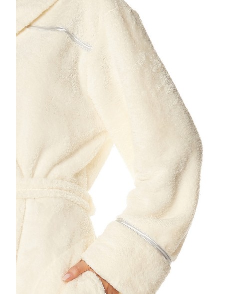 Bathrobe ladies' ciepły long L&L Satyn 2084