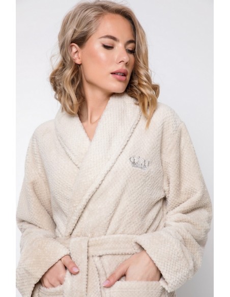 Bathrobe ladies' long gruby Aruelle Kate