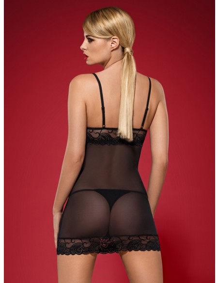 Wonderia chemise set t-shirt + thongs, Obsessive