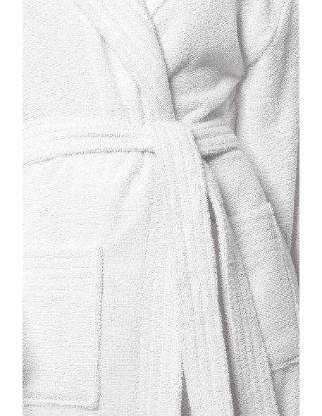 Bathrobe ladies' bawełniany long with hood L&L...