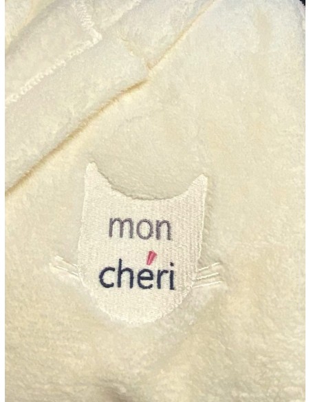 Szlafrok dziecięcy ciepły z kapturem L&L Lota 134-140