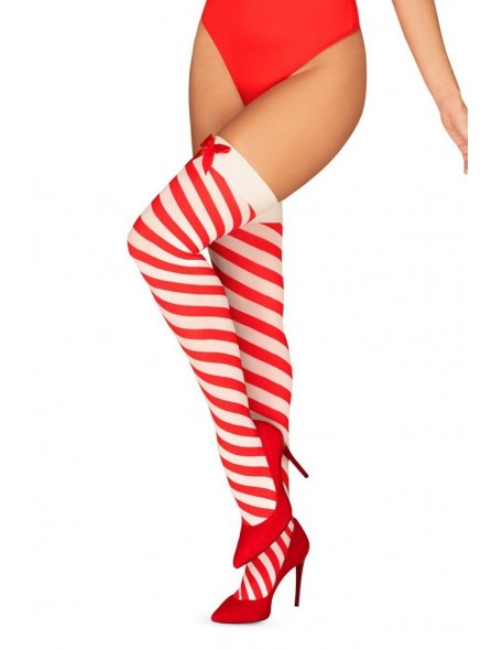 Kissmas stockings pończochy do pasa, Obsessive
