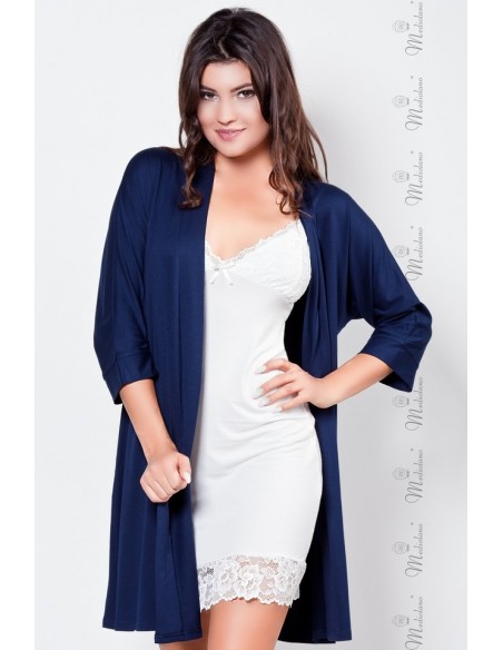 Bathrobe ladies' thin Mediolano Trini 12001