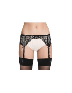 Julimex pas Freesia, elegancki pas do pończoch z... 2