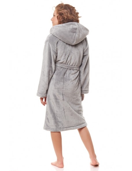 Bathrobe dziecięcy ciepły with hood L&L 2152...