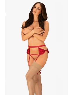 Rubinesa garter & thong sexy costume, Obsessive