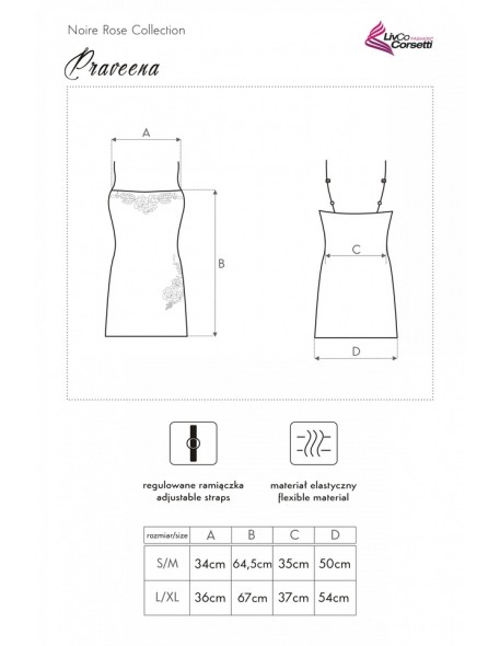 Praveena t-shirt night black, Livia Corsetti lc...