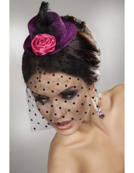 Mini top hat model 10 hair ornament, Livia Corsetti lc 12026