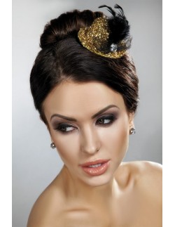 Mini top hat model 12 hair ornament, Livia Corsetti lc 12020