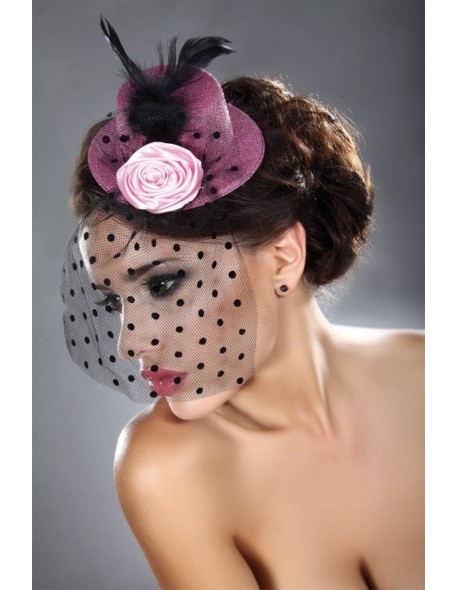 Mini top hat model 19 hair ornament, Livia Corsetti lc 12026