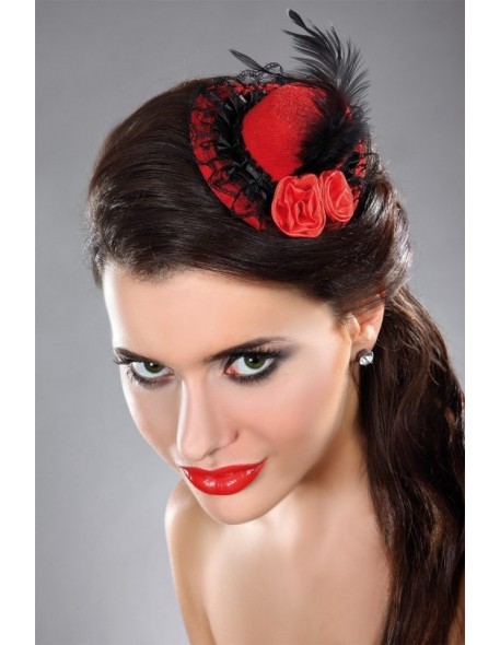 Mini top hat model 20 hair ornament, Livia Corsetti lc 12027