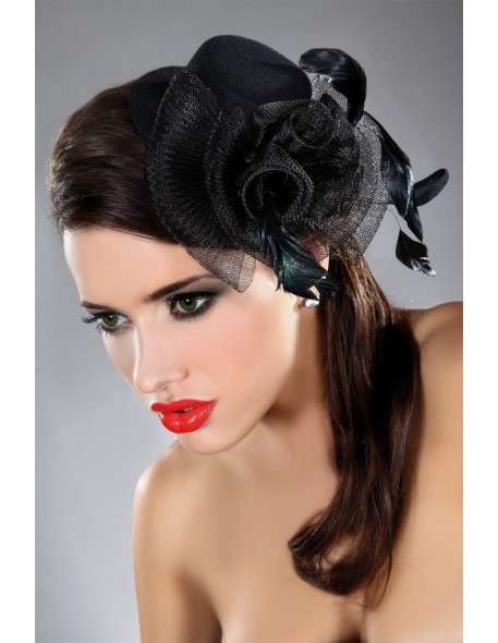 Mini top hat model 27 ozdoba do włosów, Livia Corsetti lc 12032 