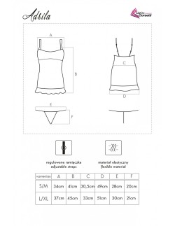 Adsila t-shirt night with thongs black, Livia Corsetti lc... 2