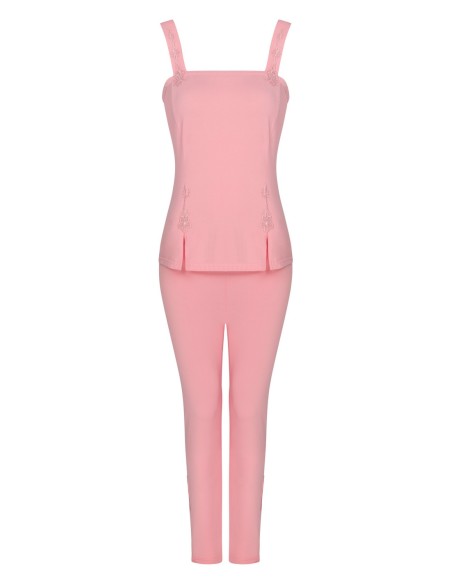 Kame piżama damska różowa, Livia Corsetti lc 50002 