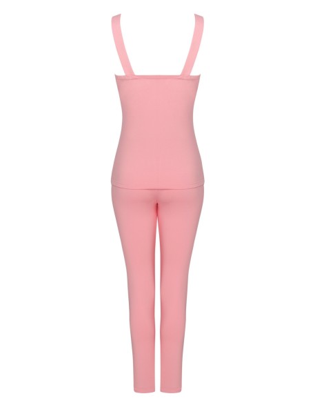 Kame piżama damska różowa, Livia Corsetti lc...