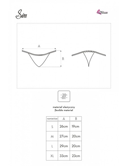 Siva thongs white, Livia Corsetti lc 6065