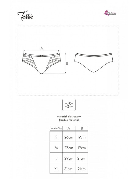 Tassia briefs ladies' white, Livia Corsetti lc 6053