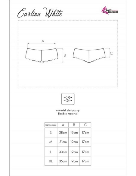Carlina shorts women's white, Livia Corsetti lc 6072