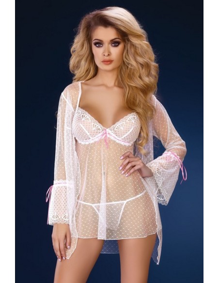 Daralis peniuar cienki szlafrok, Livia Corsetti lc 90222 