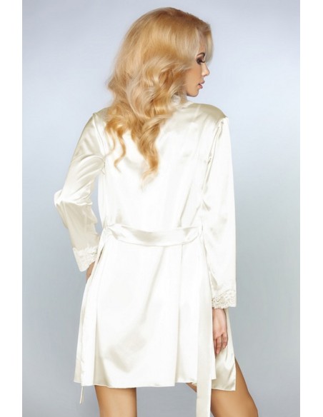 Jacqueline set t-shirt + bathrobe + briefs ecru, Livia Corsetti lc 90249