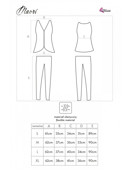 Maori pajamas women's mocca, Livia Corsetti lc...