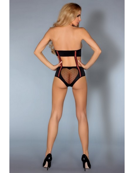 Reiko body erotyczne czarne, Livia Corsetti lc...