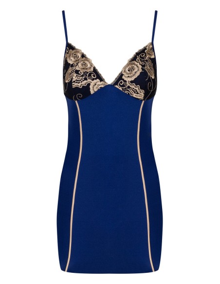 Sydney t-shirt night with thongs navy blue, Livia Corsetti lc 90291