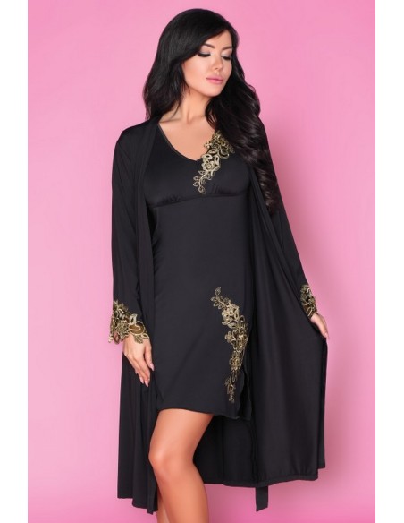 Medea koszulka nocna czarna, Livia Corsetti lc 90351 