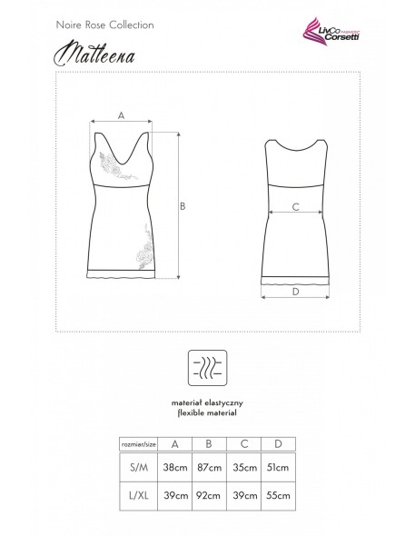 Matleena t-shirt night black, Livia Corsetti lc...