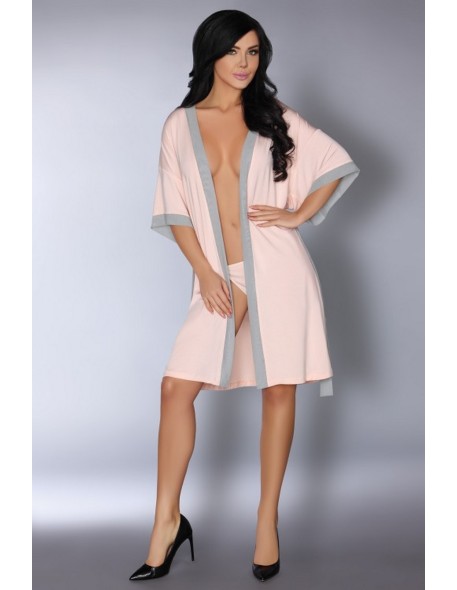 Aoidea bathrobe ladies' with short sleeve,...