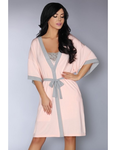 Aoidea bathrobe ladies' with short sleeve,...