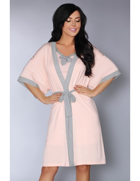 Aoidea bathrobe ladies' with short sleeve,...