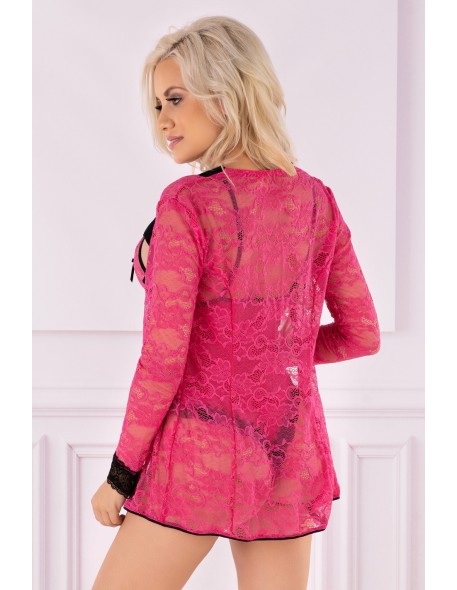 Miloviss komplet body + szlafrok różowy, Livia...