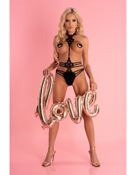 Mahiromin body erotyczne czarne, Livia Corsetti...