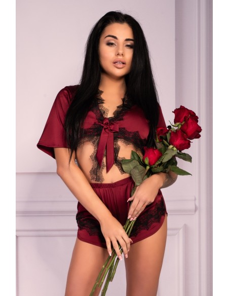 Maurea set satin t-shirt + shorts, Livia Corsetti lc 90562