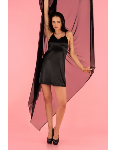 Mirdama satin t-shirt night with thongs, Livia...